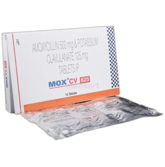 mox cv 625mg tablet 10's